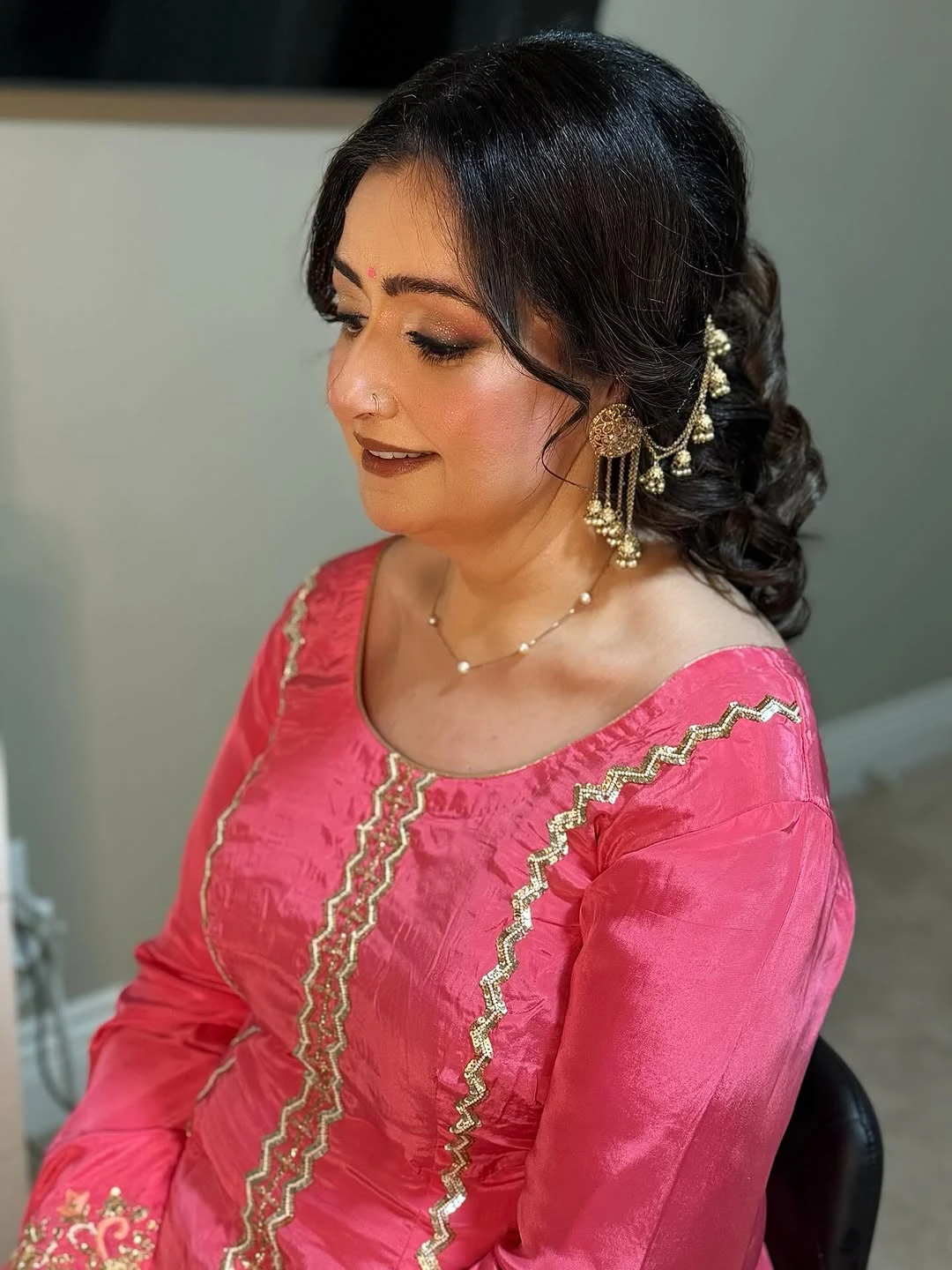 Punjabi Bride with Jewelry